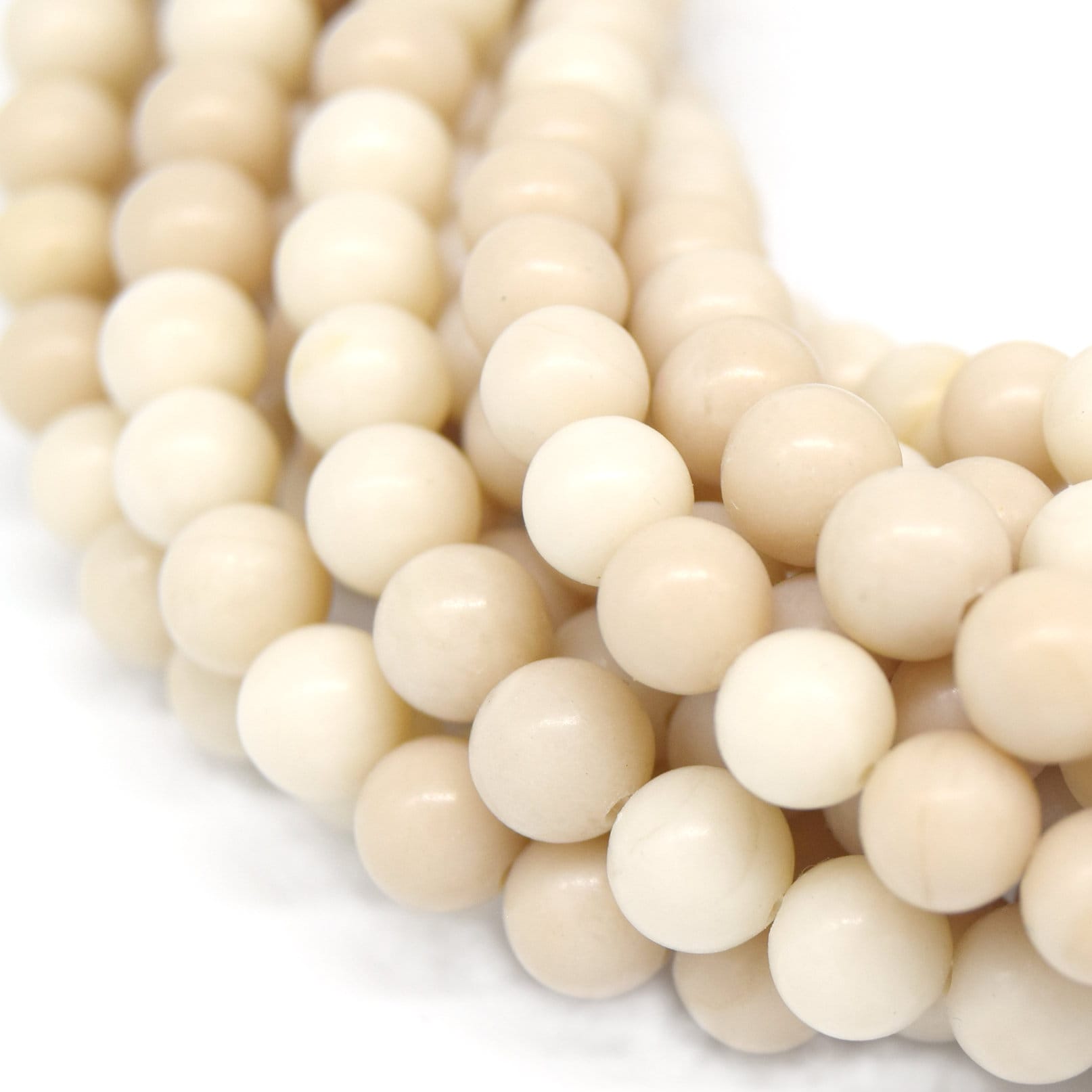 Natural Gemstone Beads Round Loose 15.5" Strand