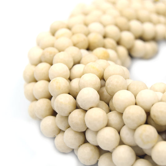 River Stone Beads | Natural Faceted Gemstone Beads- 4mm 6mm 8mm 10mm 12mm Available