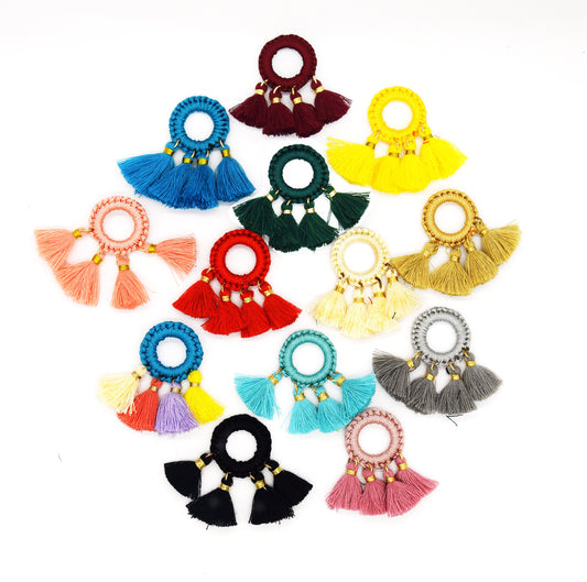 fringe fan tassel