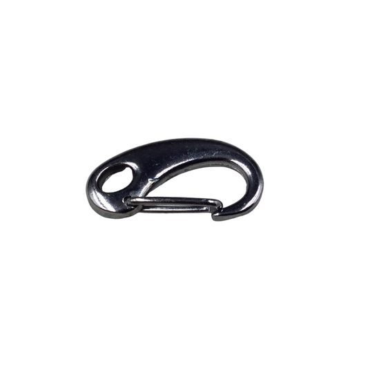 Clasp 1 3/4" Long Gunmetal Plated Clip Style Lobster Claw Shaped Copper Clasp Components - Measuring 28mm x 48mm - Sold Individually