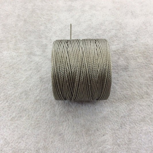 FULL SPOOL - Beadsmith S-Lon 210 Olive Green Nylon Macrame/Jewelry Cord - Measuring 0.5mm Thick - 77 Yards (231 Feet) - (SL210-OL)