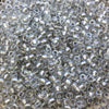Size 8/0 Glossy Finish Sparkle Pewter Lined Clear Genuine Miyuki Glass Seed Beads - Sold by 22 Gram Tubes (Approx 900 Beads/Tube) - (8-9242)