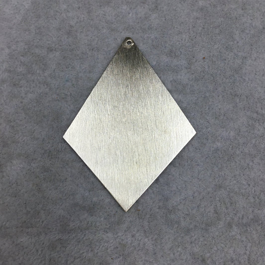 Large Blank Diamond/Kite Shaped Brushed Finish Copper Components - Measuring 46mm x 64mm - Sold in Packs of FOUR (267-GD)