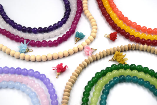 DIY KIT, Bracelet Kit for Kids, DIY Bracelet Kit, Bracelet Making Kit, Jewelry Making Kit - Natural Gemstone Beads