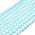 Chinese Crystal Beads | 10mm Faceted Opaque Rondelle Shaped Crystal Beads | Black Blue, Green