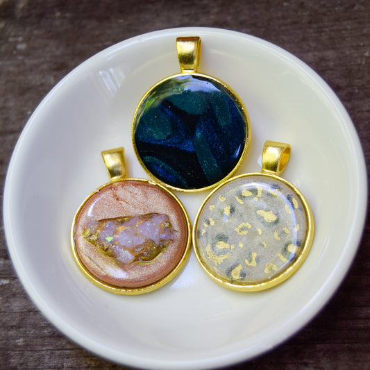Polymer Clay Pendants by Kree-Ey-Tiv Designs by Janovia | Jewelry Pendant | Handmade Jewelry Supplies | Local Artisan | Necklace Pendant