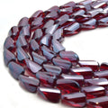 Chinese Crystal Beads | Twisted Teardrop Beads | Translucent Chinese Crystal Teardrop | Loose Beads