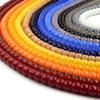 Glass Heishi Beads | 8mm Glass Heishi Beads | Thick Glass Beads | Bracelet Beads | Necklace Beads | Jewelry Supplies