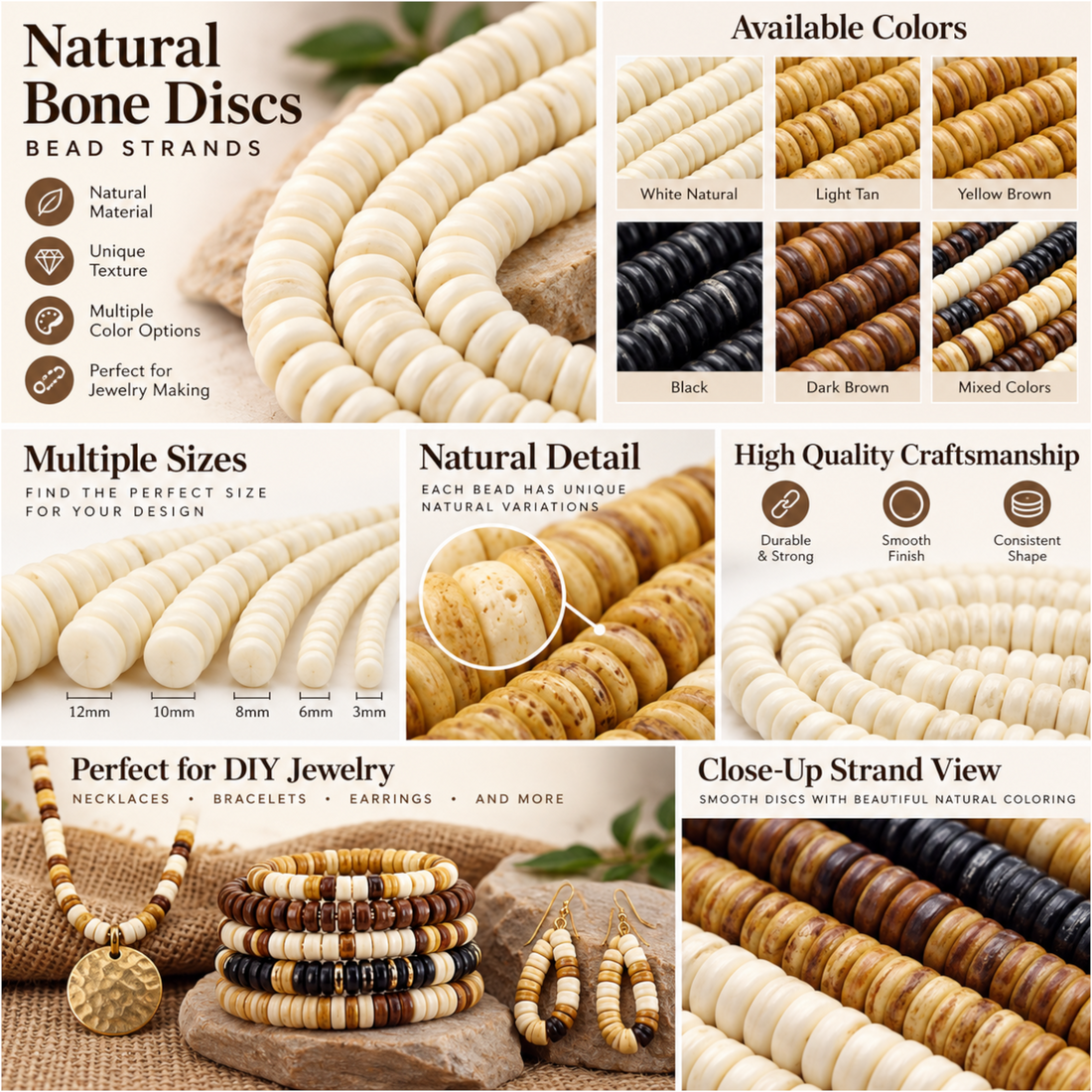 How to Make a Bone Bead Necklace: Step-by-Step Guide