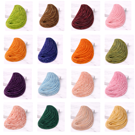 2mm Faceted Jade Beads | Tiny Beads | Loose Beads | Beads By The Strand | Gemstone Beads | Colorful Beads