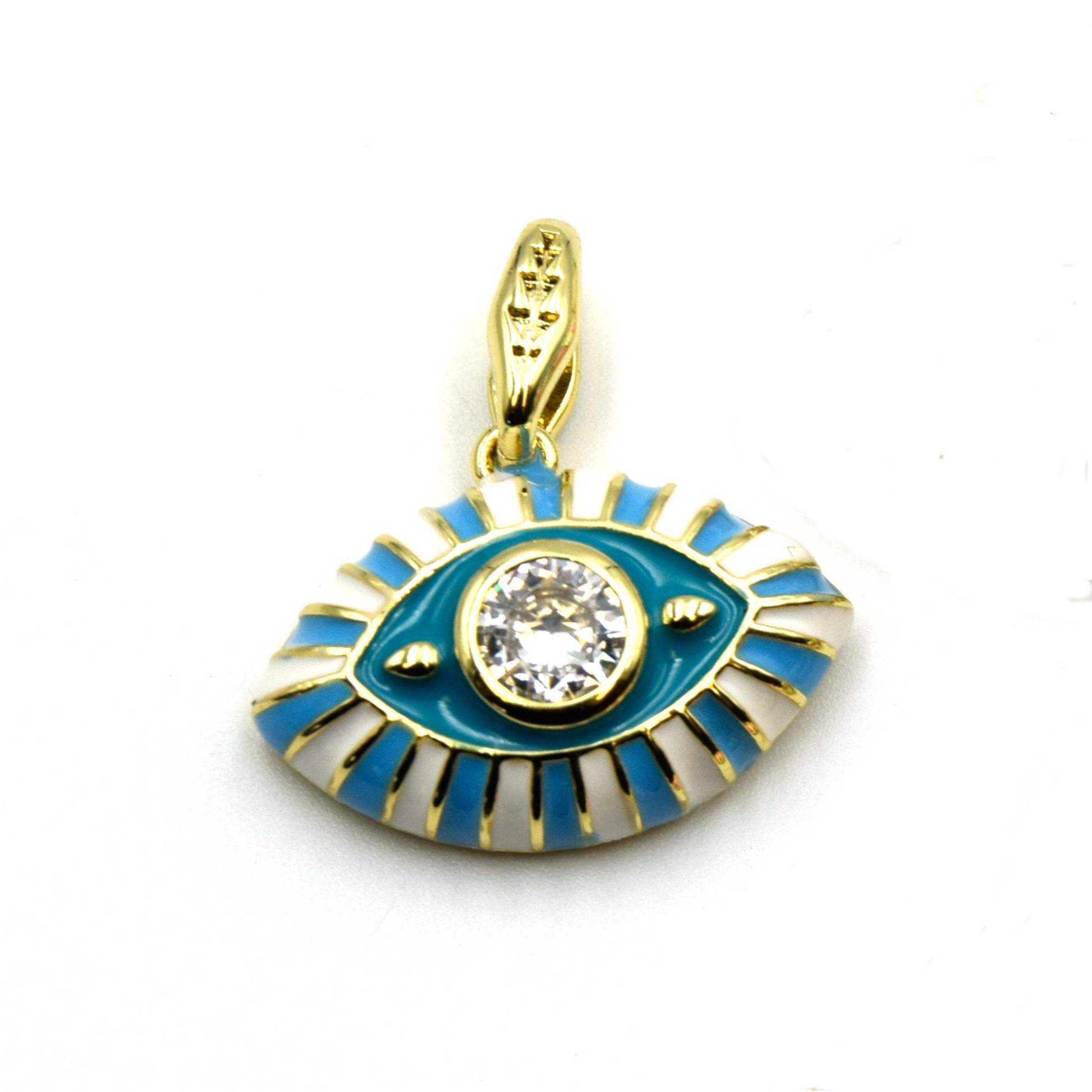 Evil Eye Enamel Charms for Bracelets, Pendants for Necklace - Teen Jewelry