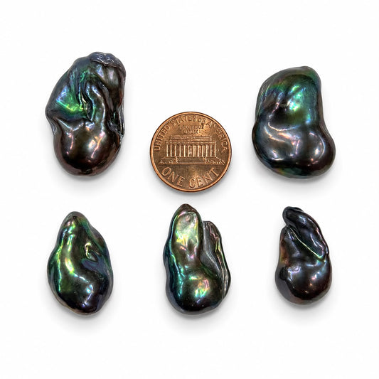 Baroque Pearl Undrilled – Approx 18x25mm