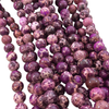 10mm Smooth Dyed Purple/Magenta Sea Sediment Jasper Round/Ball Shaped Beads - 16" Strand (Approximately 41 Beads) - Natural Aqua Terra Stone