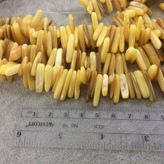 Shell Beads | Stick Beads | Dyed Mother of Pearl | Multicolor Stick Beads
