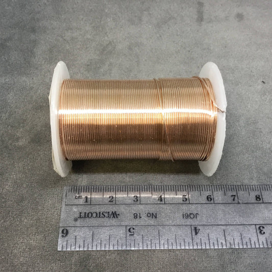 FULL SPOOL - 22 Gauge Beadsmith Brand Tarnish Resistant Rose Gold Craft Wire - 20 Yards (60 Feet) - Great for Wire Wrapped Jewelry!