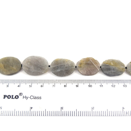 Rough Gemstone Beads | 20mm Oval Beads | Natural Gemstone Beads