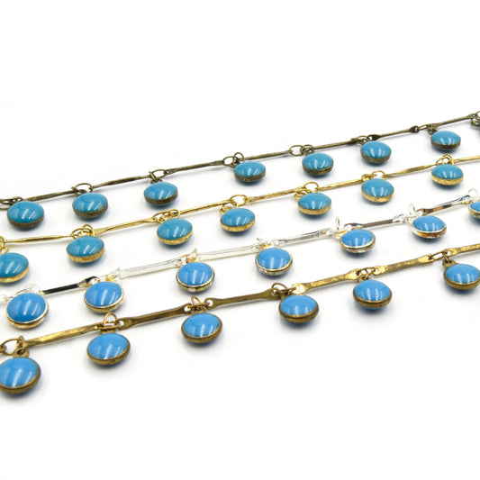 Dangle Chain | Enamel Chain | Link Chain