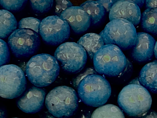 Faceted Jade Beads | Dyed Steel Blue Round Gemstone Beads -6mm 8mm 10mm 12mm Available
