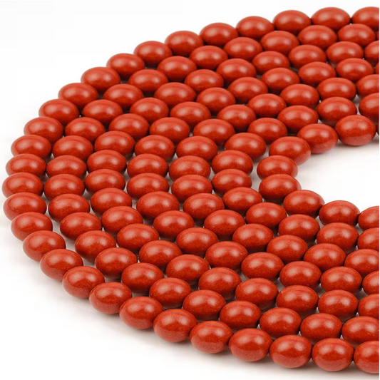 Red Jasper Beads – 6mm / 8mm / 10mm Smooth Round Natural Gemstone Beads for Jewelry Making – Healing Stones – Beadlanta / OnlyBeads