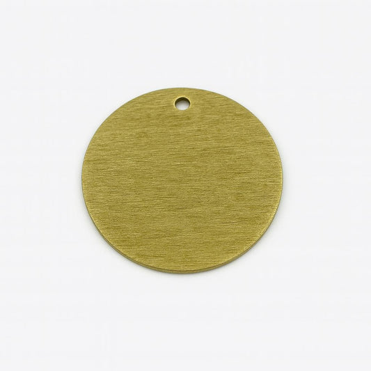 Blank Disc Findings | Packs of 10 - Multiple Sizes - Plated Copper Components For Jewelry Making