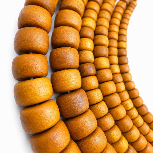 Colorful Wood Barrel Beads  Wooden Spacer Beads for Jewelry Making