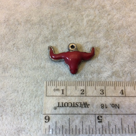Acrylic Steer Head Pendants - Assorted Colors and Sizes