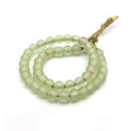 Recycled Glass Beads | 10-12mm Sea Glass Round Rondelle Beads - Sold by Approx. 17" Strand (~45 Beads)