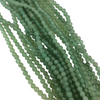4mm Green Aventurine Round Bead Strand, approx. 93 beads per strand