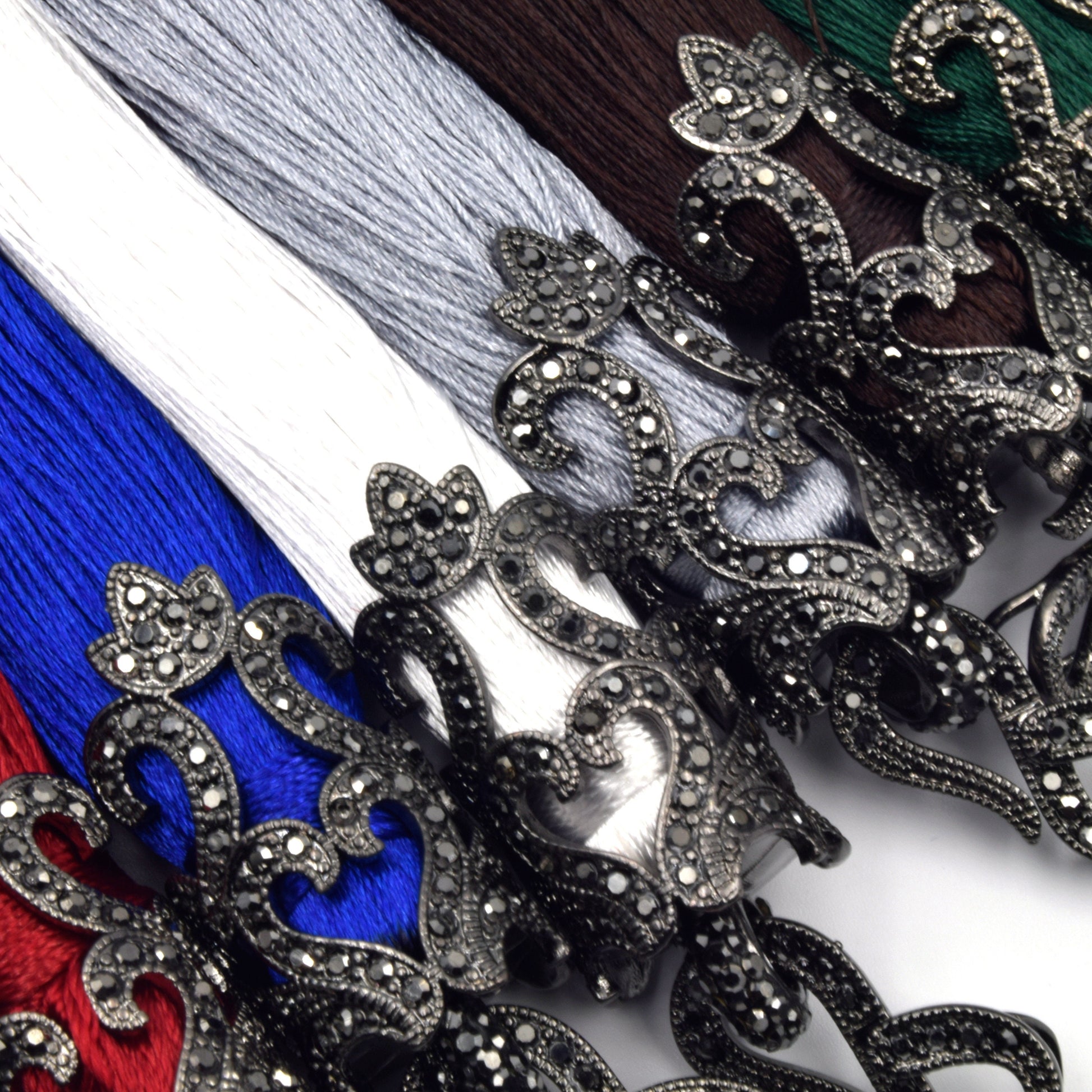 fancy capped tassel