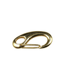 Clasp 1 3/4" Long Gold Plated Clip Style Lobster Claw Shaped Copper Clasp Components - Measuring 28mm x 48mm  - Sold Individually
