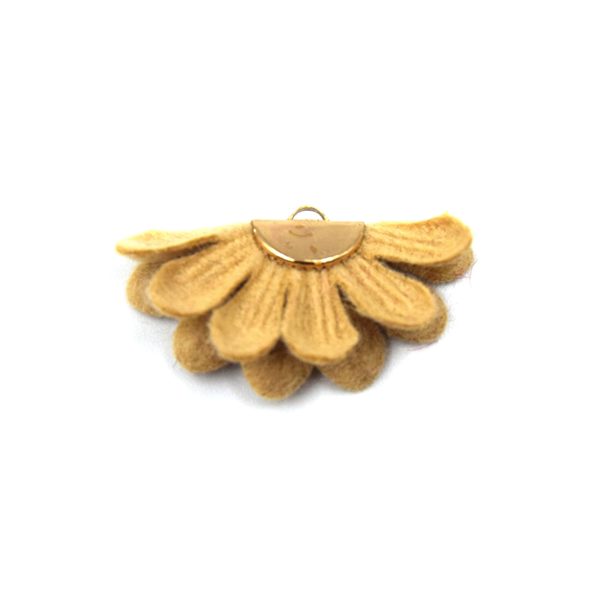 gold half moon cap tassel