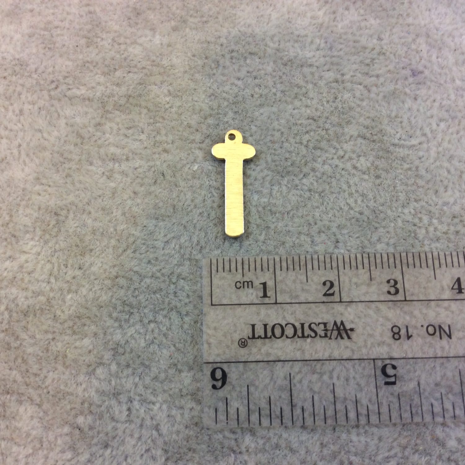 Cross Charm | Gold Cross Pendant, Silver Cross Pendant | Plated Components - Jewelry Findings