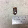 Australian Boulder Opal Cabochon - Oval Shaped - Measuring 14mm x 27mm, 7mm Dome Height