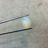 OOAK Natural Ethiopian Opal Smooth Oval Rounded Back Cabochon 'G' - Measuring 9mm x 11.5mm, 6mm Dome Height - High Quality Gemstone Cab