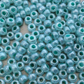 Size 6/0 Glossy Finish Ceylon Aqua Green Genuine Miyuki Glass Seed Beads - Sold by 20 Gram Tubes (Approx. 200 Beads per Tube) - (6-9536)