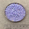 Size 6/0 Glossy Finish Ceylon Lilac Purple Genuine Miyuki Glass Seed Beads - Sold by 20 Gram Tubes (Approx. 200 Beads per Tube) - (6-9538)