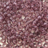 Size 6/0 Glossy Finish Trans. Smoky Amethyst Genuine Miyuki Glass Seed Beads - Sold by 20 Gram Tubes (Approx. 200 Beads per Tube) - (6-9142)