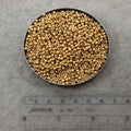 Size 8/0 Duracoat Galvanized Glossy Gold Genuine Miyuki Glass Seed Beads - Sold by 22 Gram Tubes (Approx. 900 Beads per Tube) - (8-94202)