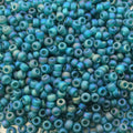 Size 8/0 Matte AB Finish Trans. Emerald Genuine Miyuki Glass Seed Beads - Sold by 22 Gram Tubes (Approx. 900 Beads per Tube) - (8-9147FR)