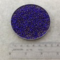 Size 8/0 Glossy Finish Silver Lined Violet Genuine Miyuki Glass Seed Beads - Sold by 22 Gram Tubes (Approx. 900 Beads per Tube) - (8-91427)