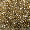 Size 8/0 Glossy Finish Silver Lined Light Gold Genuine Miyuki Glass Seed Beads - Sold by 22 Gram Tubes (Approx. 900 Beads per Tube) - (8-92)