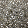 Size 8/0 Glossy Finish Silver Lined Crystal Genuine Miyuki Glass Seed Beads - Sold by 22 Gram Tubes (Approx 900 Beads per Tube) - (8-91)