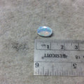 1.435 Carat Faceted Genuine Ethiopian Opal Oval Cut Stone "F-E" - Measuring 7.5mm x 11mm with 3.5mm Pavillion (Base) and 1mm Crown (Top)