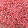 Size 8/0 Glossy Finish Coral Lined Crystal Genuine Miyuki Glass Seed Beads - Sold by 22 Gram Tubes (Approx 900 Beads/Tube) - (8-9204)