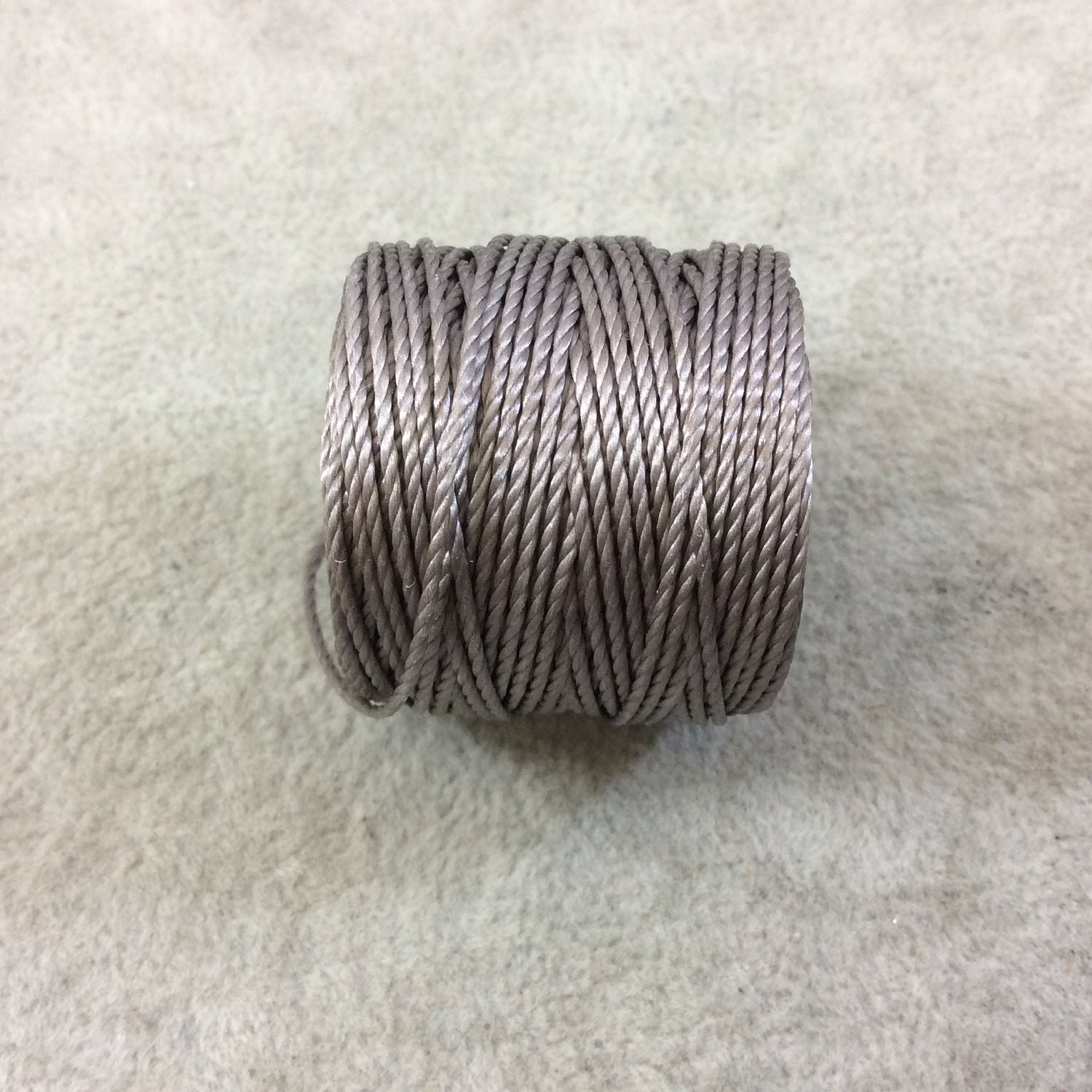 FULL SPOOL - Beadsmith S-Lon 400 Cocoa Brown Nylon Macrame/Jewelry Cord - Measuring 0.9mm Thick - 35 Yards (105 Feet) - (SL400-CO)