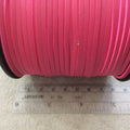 FULL SPOOL - Smooth Amaranth Pink Faux Leather Jewelry Cord - Measuring 1.5mm x 2.5mm - 325 Feet (100 Meters) - Imitation VEGAN Leather