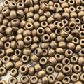 Size 6/0 Matte Finish Metallic Bronze Genuine Miyuki Glass Seed Beads - Sold by 20 Gram Tubes (Approx. 200 Beads per Tube) - (6-91255)