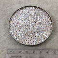 Size 6/0 AB Finish Silver Lined Clear Genuine Miyuki Glass Seed Beads - Sold by 20 Gram Tubes (Approx. 200 Beads per Tube) - (6-91001)