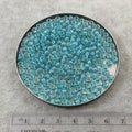 Size 6/0 Glossy Luster Finish Seafoam Green Genuine Miyuki Glass Seed Beads - Sold by 20 Gram Tubes (Approx. 200 Beads per Tube) - (6-92445)