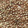 Size 6/0 Glossy Luster Finish Topaz Gold Genuine Miyuki Glass Seed Beads - Sold by 20 Gram Tubes (Approx. 200 Beads per Tube) - (6-9311)